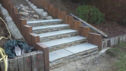 Paysagiste Maen Roch Escaliers 3 Maçonnerie Maen Roch