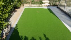 Paysagiste Maen Roch Gazon synthétique 9 Maçonnerie Maen Roch