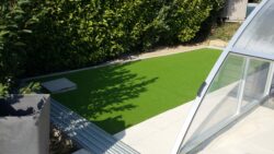 Paysagiste Maen Roch Gazon synthétique 8 Maçonnerie Maen Roch