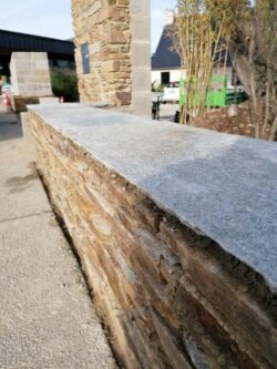 Paysagiste Maen Roch Mur en pierre 29 Maçonnerie Maen Roch