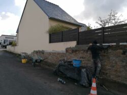 Paysagiste Maen Roch Parement en pierre : intérieur/extérieur 16 Maçonnerie Maen Roch