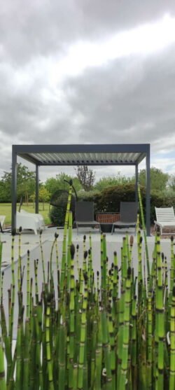 Paysagiste Maen Roch Pergola 2 Maçonnerie Maen Roch