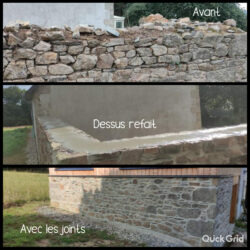 Paysagiste Maen Roch Mur en pierre 23 Maçonnerie Maen Roch