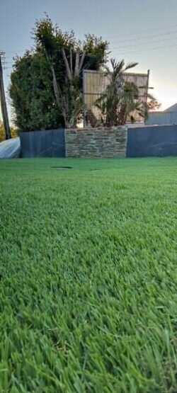 Paysagiste Maen Roch Gazon synthétique 1 Maçonnerie Maen Roch