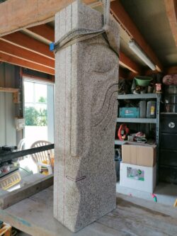 Paysagiste Maen Roch Gravure sur granit 11 Maçonnerie Maen Roch